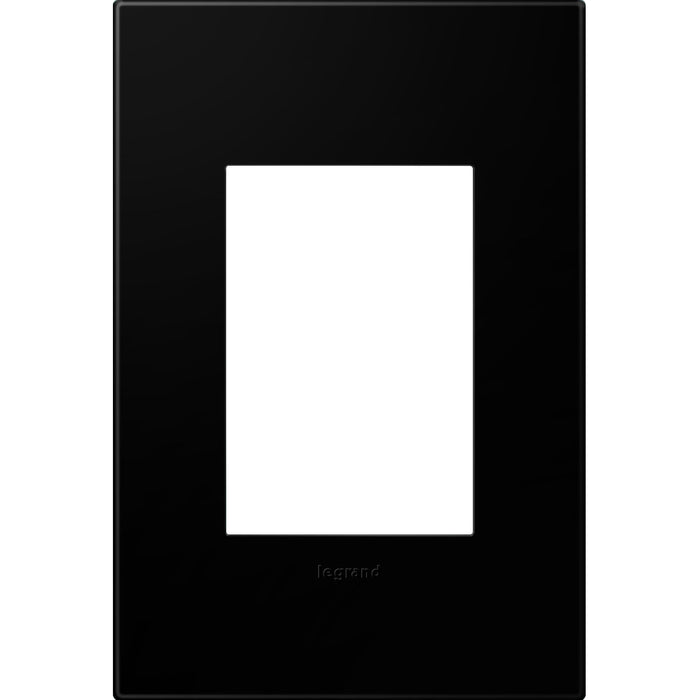 Legrand - AWP1G3NK4 - Gang Wall Plate - Adorne - Black Ink