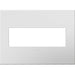 Legrand - AWP3GPW4 - Gang Wall Plate - Adorne - Powder White