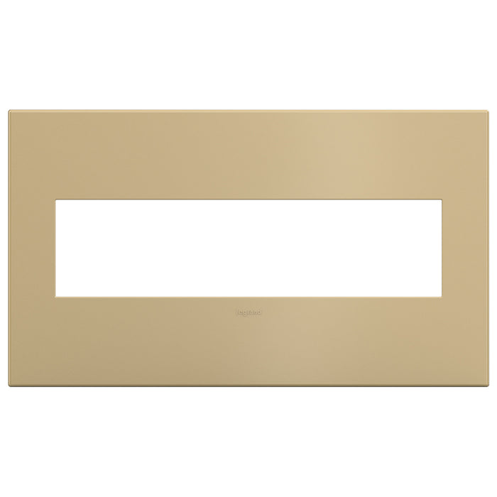 Legrand - AWP4GGS4 - Gang Wall Plate - Adorne - Golden Sands