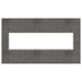 Legrand - AWM4GSL4 - Gang Wall Plate - Adorne - Slate Linen