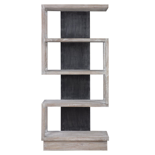 Nicasia Etagere Light Gray