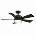 Modern Forms Fans - FR-W1801-42L-35-MB - 42 Inch Ceiling Fan - Wynd - Matte Black