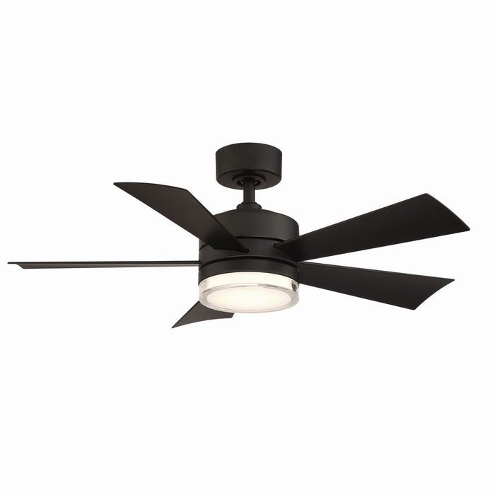 Modern Forms Fans - FR-W1801-42L-MB - 42 Inch Ceiling Fan - Wynd - Matte Black