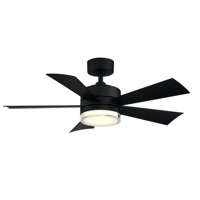 Modern Forms Fans - FR-W1801-52L-MB - 52"Ceiling Fan - Wynd - Matte Black