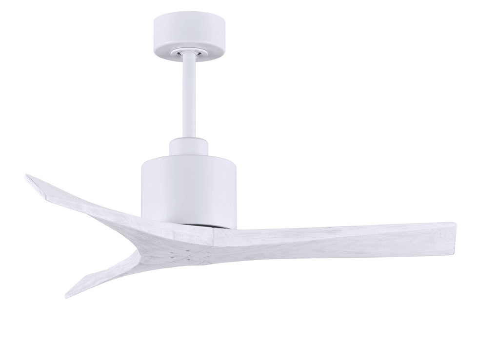 Matthews Fan Company - MW-MWH-MWH-42 - 42 Inch Ceiling Fan - Mollywood - Matte White