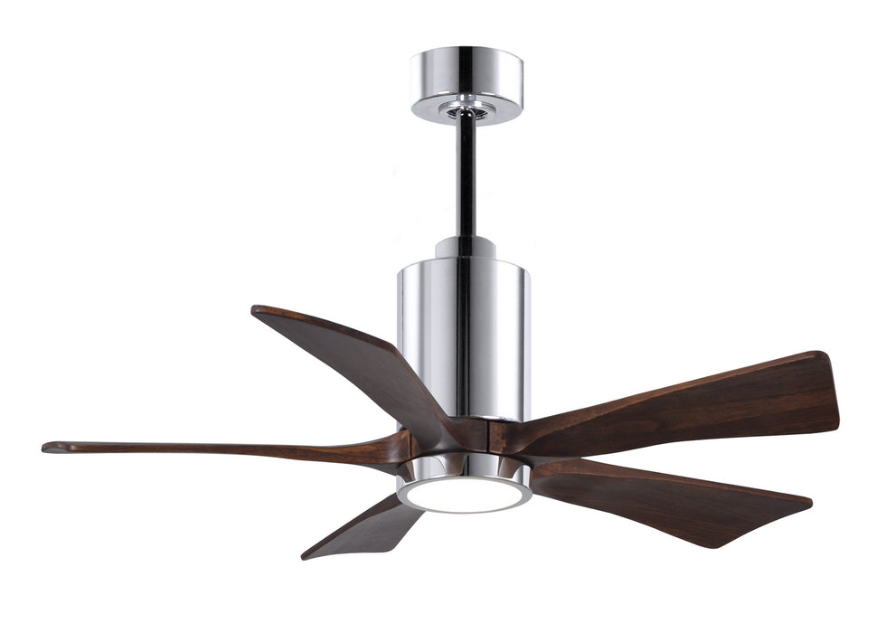 Matthews Fan Company - PA5-CR-WA-42 - 42 Inch Ceiling Fan - Patricia - Polished Chrome