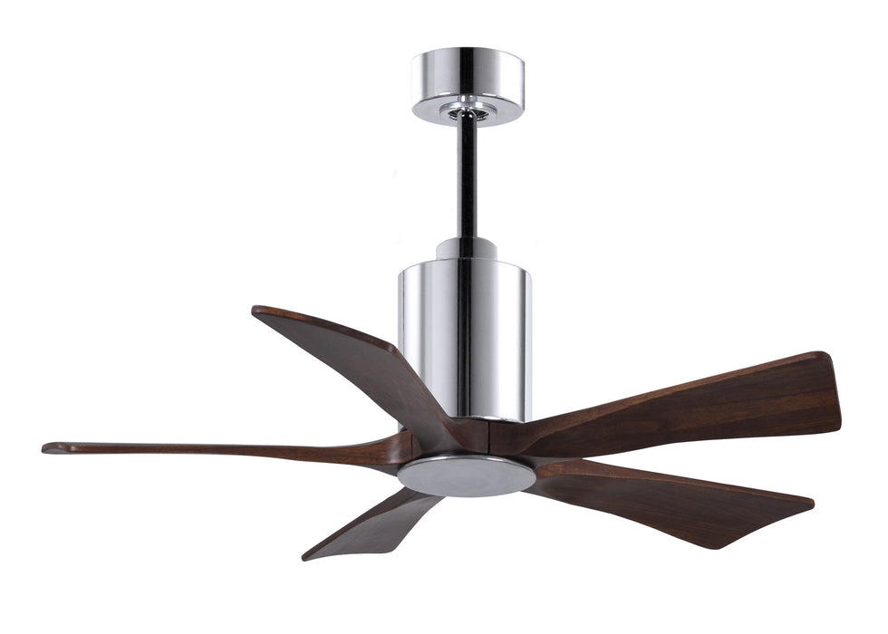 Matthews Fan Company - PA5-CR-WA-42 - 42 Inch Ceiling Fan - Patricia - Polished Chrome