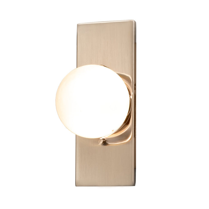 Justice Designs - FSN-4041-CLOP-BRSS - LED Wall Sconce - Fusion - Brushed Brass