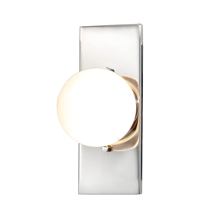 Justice Designs - FSN-4041-CLOP-CROM - LED Wall Sconce - Fusion - Polished Chrome