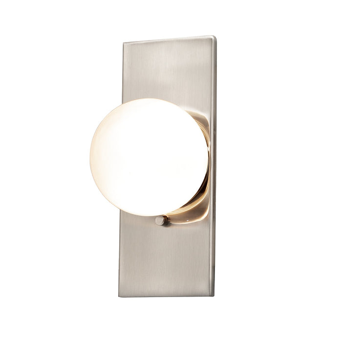Justice Designs - FSN-4041-CLOP-NCKL - LED Wall Sconce - Fusion - Brushed Nickel