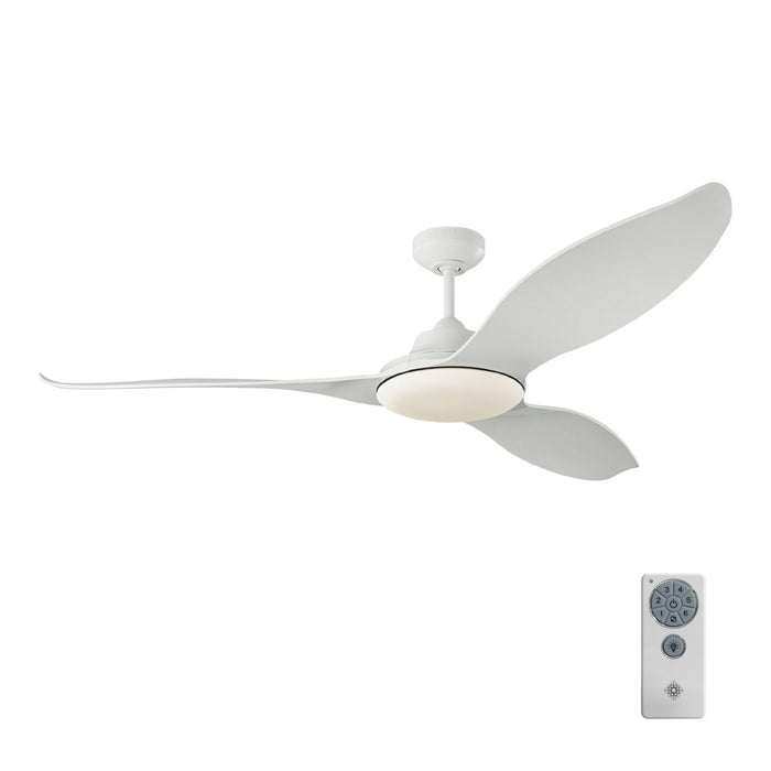 Visual Comfort Fan - 3STR60RZWD - 60``Ceiling Fan - Stockton 60 - Matte White