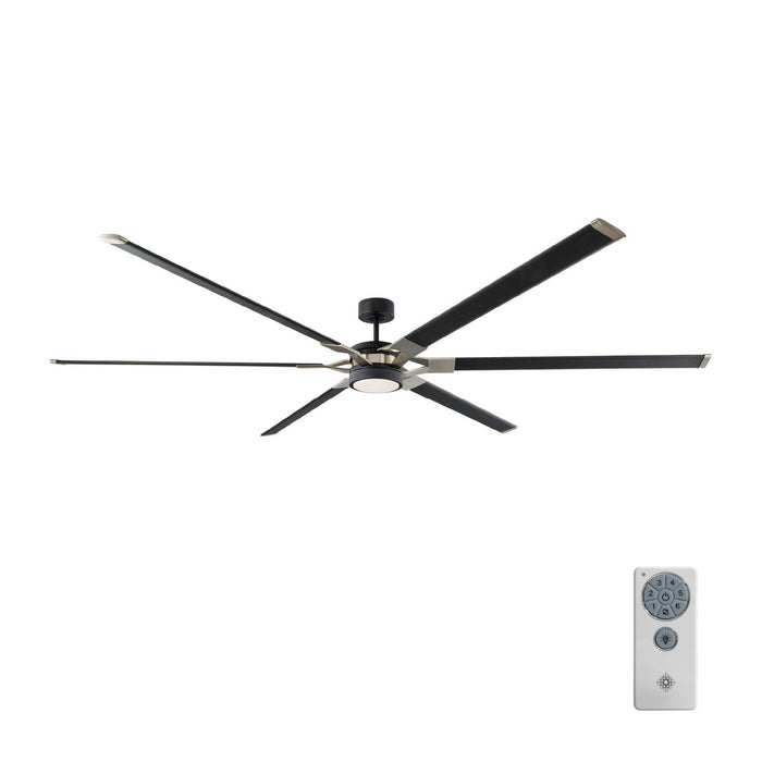 Visual Comfort Fan - 6LFR96MBKD - 96 Inch Ceiling Fan - Loft - Midnight Black