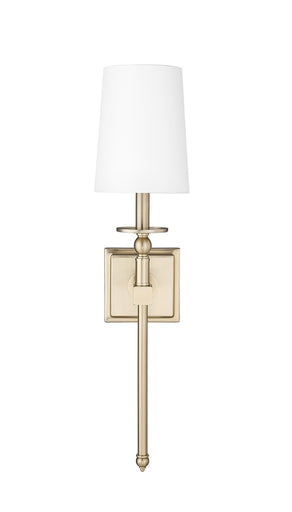 One Light Wall Sconce Modern Gold