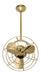 Matthews Fan Company - BD-PB-MTL - 16 Inch Ceiling Fan - Bianca Direcional - Polished Brass