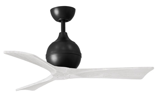 Matthews Fan Company - IR3-BK-MWH-42 - 42 Inch Ceiling Fan - Irene-3 - Matte Black