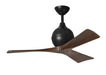 Matthews Fan Company - IR3-BK-WA-42 - 42 Inch Ceiling Fan - Irene-3 - Matte Black