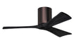 Matthews Fan Company - IR3H-BB-BK-42 - 42 Inch Ceiling Fan - Irene-3H - Brushed Bronze