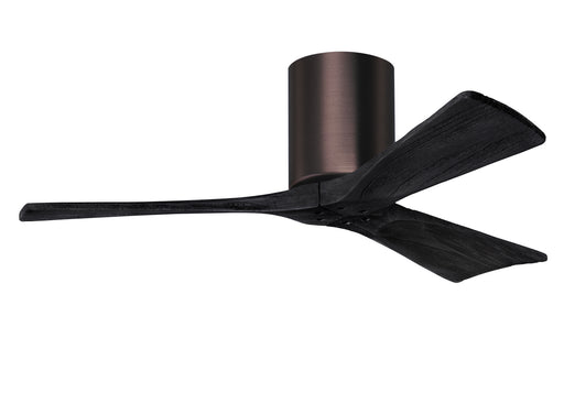 Matthews Fan Company - IR3H-BB-BK-42 - 42 Inch Ceiling Fan - Irene-3H - Brushed Bronze
