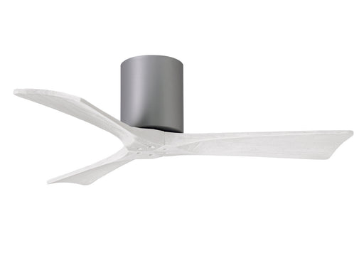 Matthews Fan Company - IR3H-BN-MWH-42 - 42 Inch Ceiling Fan - Irene-3H - Brushed Nickel