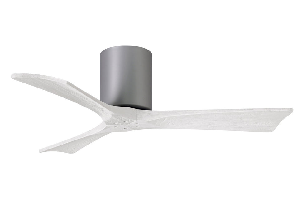 Matthews Fan Company - IR3H-BN-MWH-42 - 42 Inch Ceiling Fan - Irene-3H - Brushed Nickel
