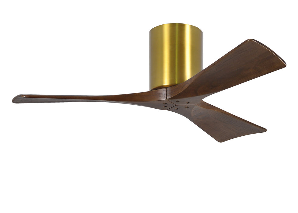 Matthews Fan Company - IR3H-BRBR-WA-42 - 42 Inch Ceiling Fan - Irene-3H - Brushed Brass