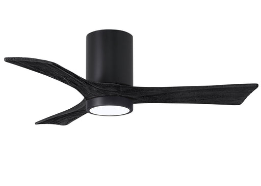 Matthews Fan Company - IR3HLK-BK-BK-42 - 42 Inch Ceiling Fan - Irene-3HLK - Matte Black