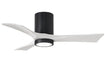 Matthews Fan Company - IR3HLK-BK-MWH-42 - 42 Inch Ceiling Fan - Irene-3HLK - Matte Black