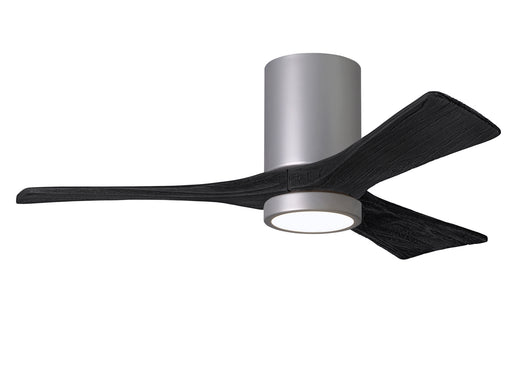 Matthews Fan Company - IR3HLK-BN-BK-42 - 42 Inch Ceiling Fan - Irene-3HLK - Brushed Nickel