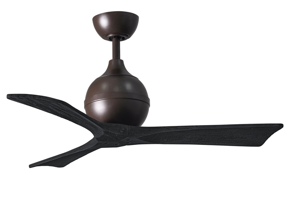 Matthews Fan Company - IR3-TB-BK-42 - 42 Inch Ceiling Fan - Irene-3 - Textured Bronze