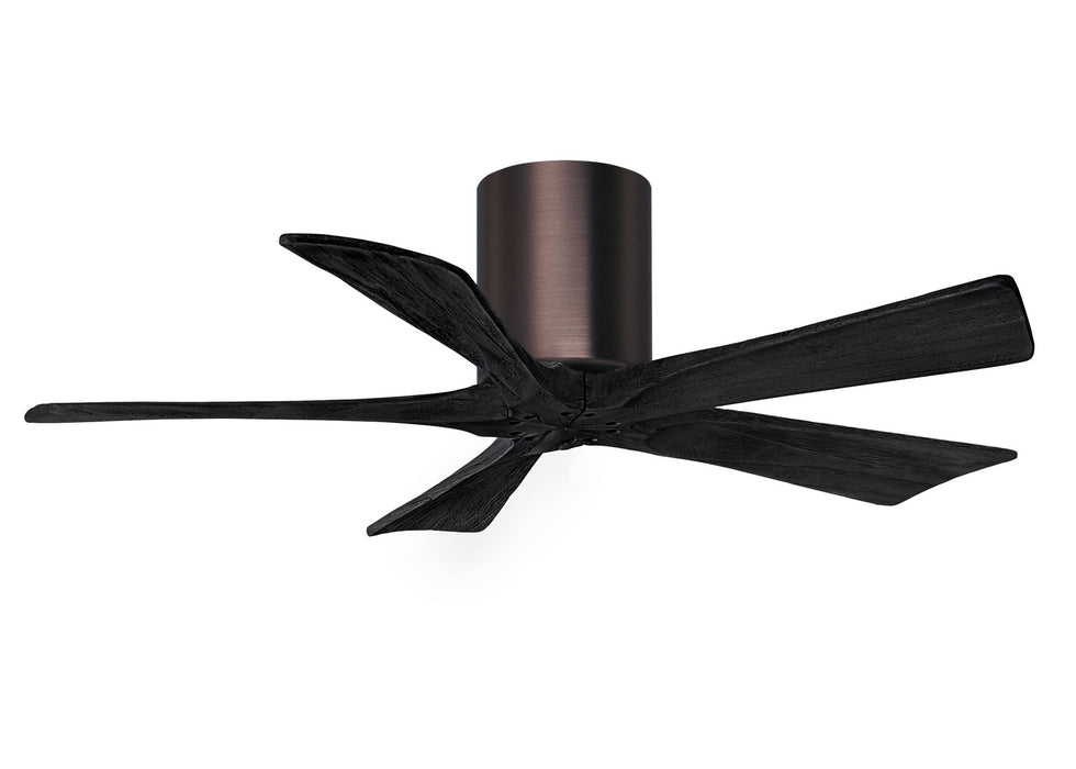 Matthews Fan Company - IR5H-BB-BK-42 - 42 Inch Ceiling Fan - Irene-5H - Brushed Bronze