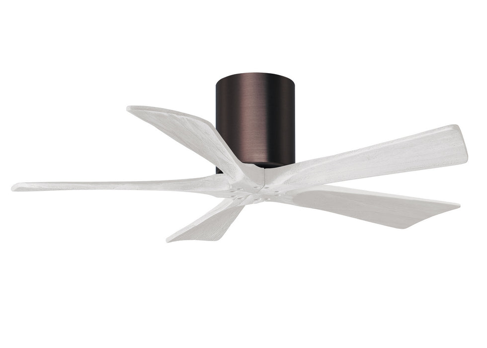 Matthews Fan Company - IR5H-BB-MWH-42 - 42 Inch Ceiling Fan - Irene-5H - Brushed Bronze