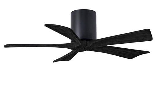 Matthews Fan Company - IR5H-BK-BK-42 - 42 Inch Ceiling Fan - Irene-5H - Matte Black