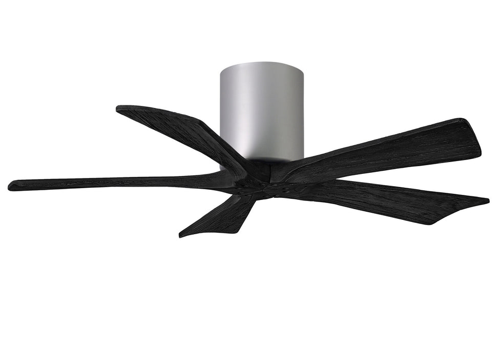 Matthews Fan Company - IR5H-BN-BK-42 - 42 Inch Ceiling Fan - Irene-5H - Brushed Nickel