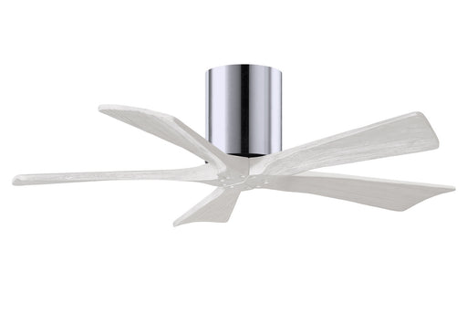 Matthews Fan Company - IR5H-CR-MWH-42 - 42 Inch Ceiling Fan - Irene-5H - Polished Chrome