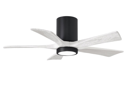 Matthews Fan Company - IR5HLK-BK-MWH-42 - 42 Inch Ceiling Fan - Irene-5HLK - Matte Black