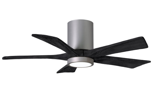 Matthews Fan Company - IR5HLK-BN-BK-42 - 42 Inch Ceiling Fan - Irene-5HLK - Brushed Nickel