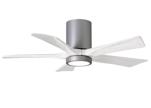 Matthews Fan Company - IR5HLK-BN-MWH-42 - 42 Inch Ceiling Fan - Irene-5HLK - Brushed Nickel