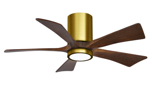 Matthews Fan Company - IR5HLK-BRBR-WA-42 - 42 Inch Ceiling Fan - Irene-5HLK - Brushed Brass