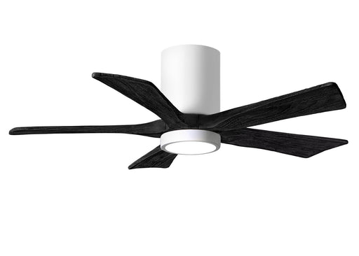 Matthews Fan Company - IR5HLK-WH-BK-42 - 42 Inch Ceiling Fan - Irene-5HLK - Gloss White
