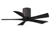 Matthews Fan Company - IR5H-TB-BK-42 - 42 Inch Ceiling Fan - Irene-5H - Textured Bronze