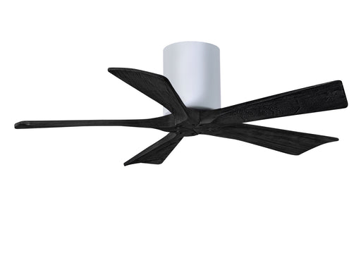 Matthews Fan Company - IR5H-WH-BK-42 - 42 Inch Ceiling Fan - Irene-5H - Gloss White