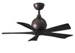Matthews Fan Company - IR5-TB-BK-42 - 42 Inch Ceiling Fan - Irene-5 - Textured Bronze
