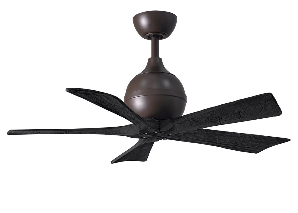 Matthews Fan Company - IR5-TB-BK-42 - 42 Inch Ceiling Fan - Irene-5 - Textured Bronze