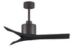 Matthews Fan Company - MW-TB-BK-42 - 42 Inch Ceiling Fan - Mollywood - Textured Bronze