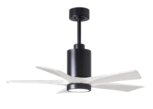 Matthews Fan Company - PA5-BK-MWH-42 - 42 Inch Ceiling Fan - Patricia - Matte Black