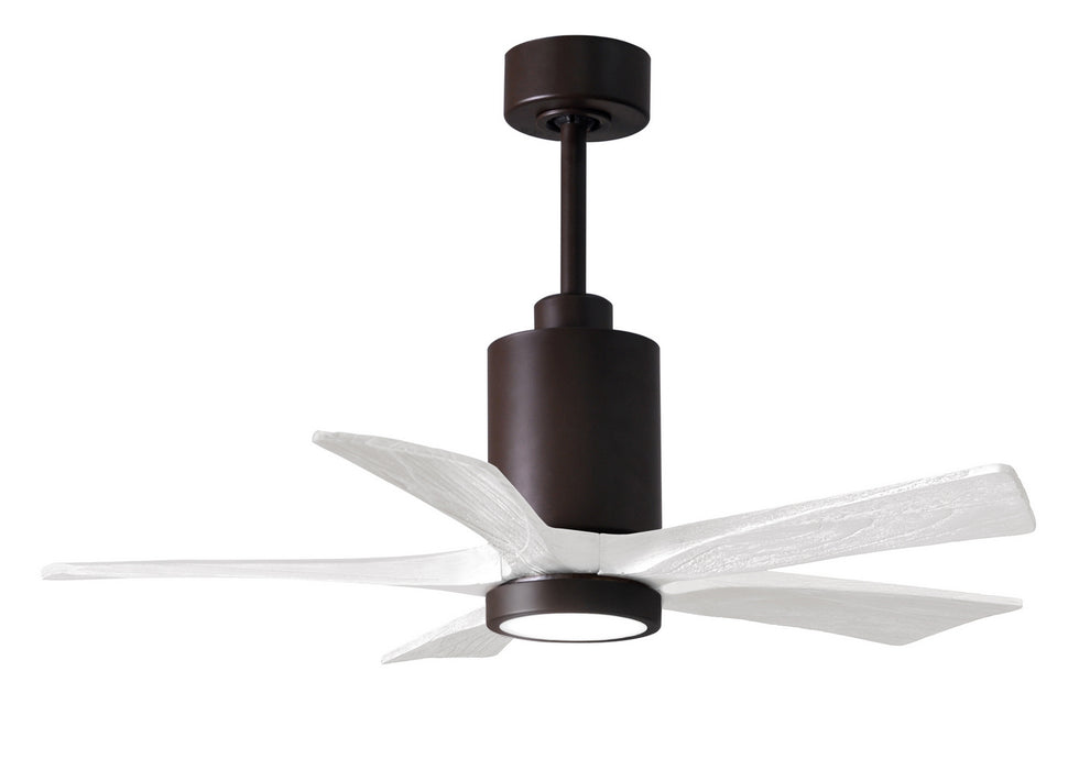 Matthews Fan Company - PA5-TB-MWH-42 - 42 Inch Ceiling Fan - Patricia - Textured Bronze