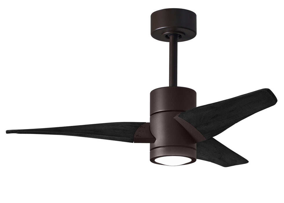 Matthews Fan Company - SJ-TB-BK-42 - 42 Inch Ceiling Fan - Super Janet - Textured Bronze