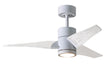 Matthews Fan Company - SJ-WH-MWH-42 - 42 Inch Ceiling Fan - Super Janet - Gloss White