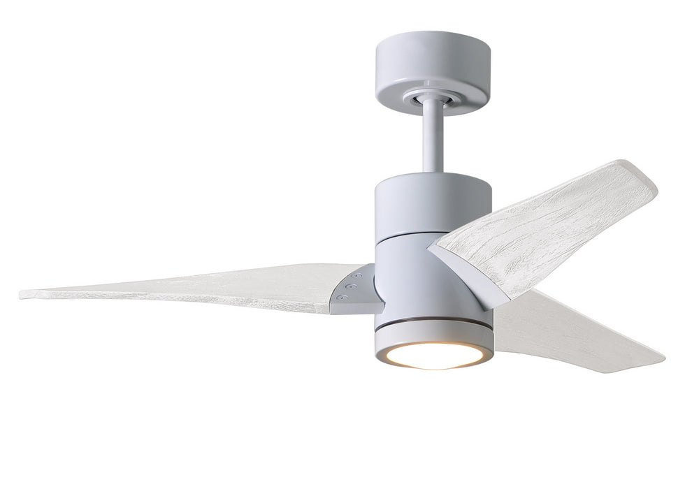 Matthews Fan Company - SJ-WH-MWH-42 - 42 Inch Ceiling Fan - Super Janet - Gloss White