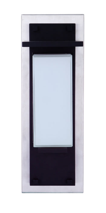 Craftmade - ZA2502-SSMN-LED - LED Outdoor Lantern - Heights - Stainless Steel / Midnight